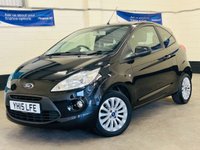 USED 2015 15 FORD KA 1.2 Zetec Hatchback 3 Door Petrol Manual Euro 5 (s/s) (69 ps) ONLY INSURANCE GROUP 3