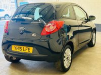 USED 2015 15 FORD KA 1.2 Zetec Hatchback 3 Door Petrol Manual Euro 5 (s/s) (69 ps) ONLY INSURANCE GROUP 3