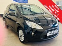 USED 2015 15 FORD KA 1.2 Zetec Hatchback 3 Door Petrol Manual Euro 5 (s/s) (69 ps) ONLY INSURANCE GROUP 3