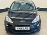 USED 2015 15 FORD KA 1.2 Zetec Hatchback 3 Door Petrol Manual Euro 5 (s/s) (69 ps) ONLY INSURANCE GROUP 3