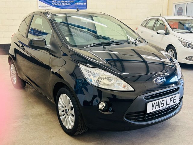 2015 15 Ford Ka 1.2 Zetec Hatchback 3 Door Petrol Manual Euro 5 (s/s) (69 ps)