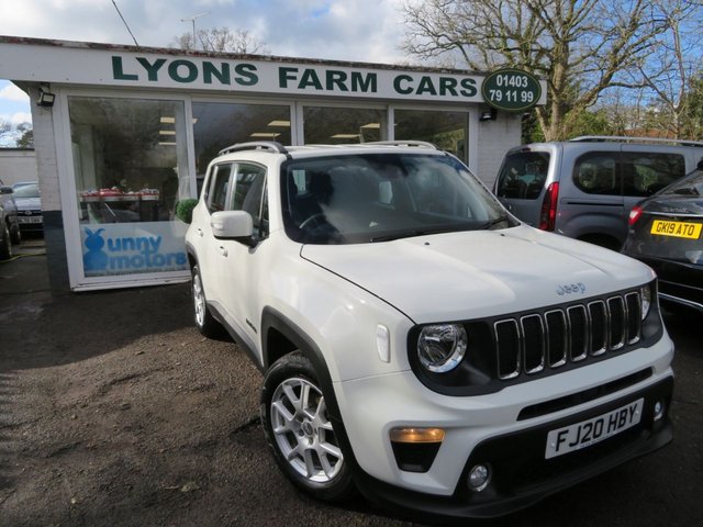 2020 20 Jeep Renegade 1.0 GSE T3 Longitude SUV 5dr Petrol Manual Euro 6 (s/s) (120 ps)