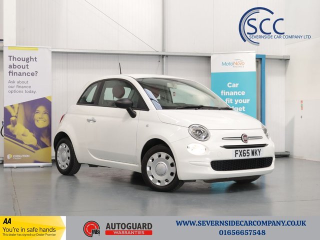 2015 65 Fiat 500 1.2 Pop Hatchback 3dr Petrol Manual Euro 6 (s/s) (69 bhp)