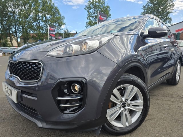 2018 18 KIA SPORTAGE 1.6 GDi 2 SUV 5dr Petrol Manual Euro 6 (s/s) (130 bhp) 