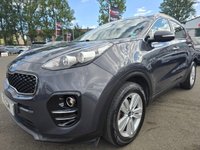 USED 2018 18 KIA SPORTAGE 1.6 GDi 2 SUV 5dr Petrol Manual Euro 6 (s/s) (130 bhp) 