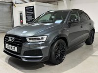 USED 2018 18 AUDI Q3 2.0 TFSI Black Edition SUV 5dr Petrol S Tronic quattro Euro 6 (s/s) (180 ps) 
