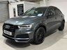 USED 2018 18 AUDI Q3 2.0 TFSI Black Edition SUV 5dr Petrol S Tronic quattro Euro 6 (s/s) (180 ps) 
