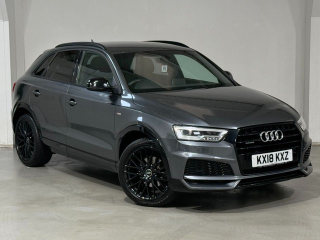 2018 18 Audi Q3 2.0 TFSI Black Edition SUV 5dr Petrol S Tronic quattro Euro 6 (s/s) (180 ps)