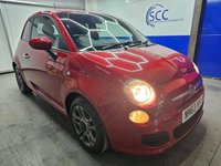 USED 2014 63 FIAT 500 1.2 S Hatchback 3dr Petrol Manual Euro 6 (s/s) (69 bhp) Bluetooth, &pound;35 Tax, Air Conditioning