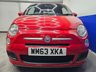USED 2014 63 FIAT 500 1.2 S Hatchback 3dr Petrol Manual Euro 6 (s/s) (69 bhp) Bluetooth, &pound;35 Tax, Air Conditioning