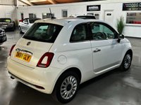 USED 2018 68 FIAT 500 1.2 Lounge Hatchback 3dr Petrol Manual Euro 6 (s/s) (69 bhp) 