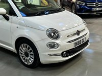 USED 2018 68 FIAT 500 1.2 Lounge Hatchback 3dr Petrol Manual Euro 6 (s/s) (69 bhp) 