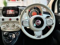 USED 2018 68 FIAT 500 1.2 Lounge Hatchback 3dr Petrol Manual Euro 6 (s/s) (69 bhp) 