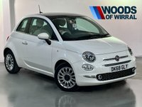 USED 2018 68 FIAT 500 1.2 Lounge Hatchback 3dr Petrol Manual Euro 6 (s/s) (69 bhp) 