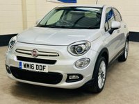 USED 2016 16 FIAT 500X 1.4 MultiAir Lounge SUV 5 Door Petrol Manual Euro 6 (s/s) (140 ps) ULEZ EURO 6