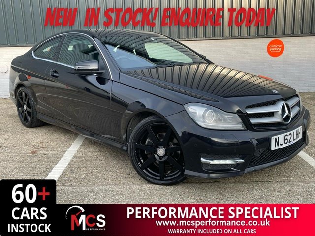 2012 62 MERCEDES-BENZ C-CLASS 2.1 C250 CDI BlueEfficiency AMG Sport Coupe 2dr Diesel G-Tronic+ Euro 5 (s/s) (204 ps) **SALE** EVERY CAR REDUCED !