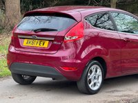 USED 2011 61 FORD FIESTA 1.25 Zetec Hatchback 3dr Petrol Manual (129 g/km, 81 bhp) 