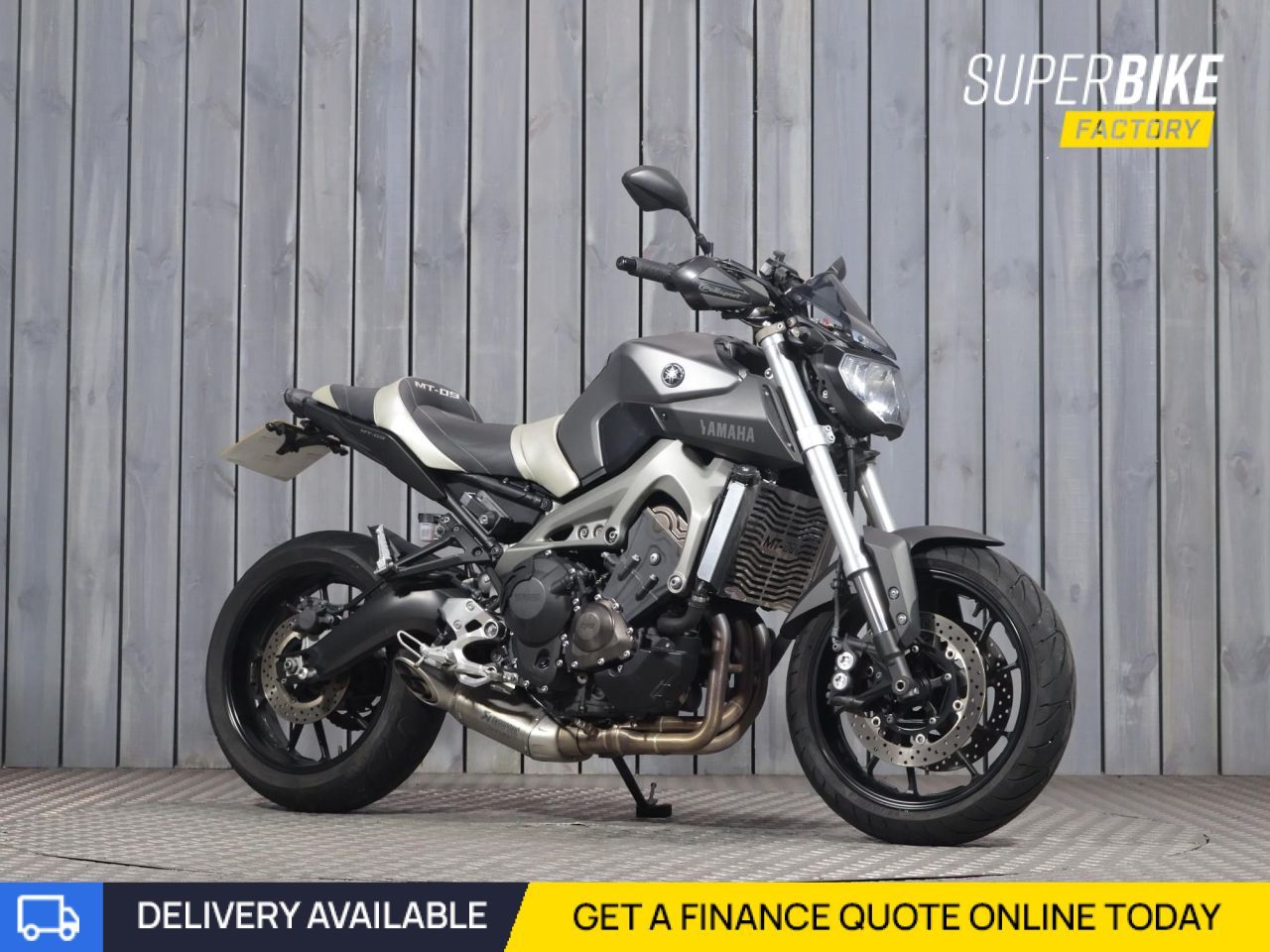 2014 YAMAHA MT-09 GREY with 10445 miles - Used Motorbikes