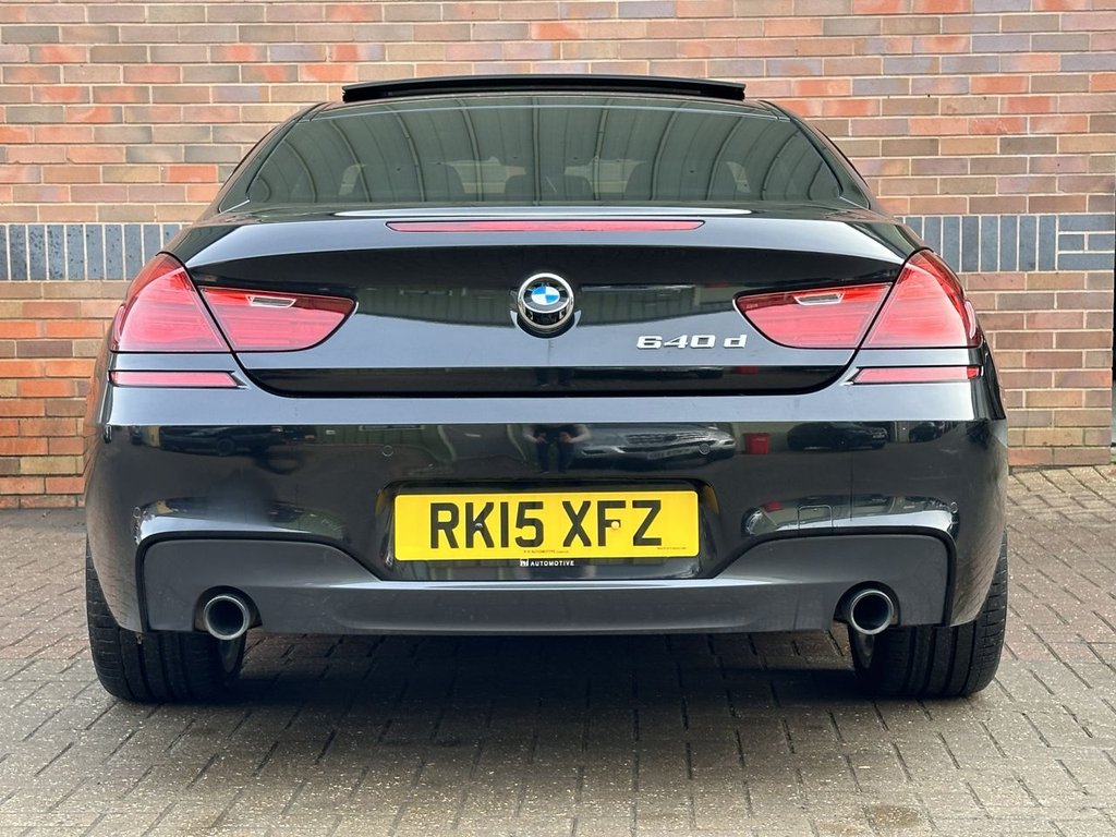 USED 2015 15 BMW 6 SERIES 3.0 640d M Sport Coupe 2dr Diesel Auto Euro 5 (s/s) (313 ps) 1 OWNER|PAN ROOF|SOFT CLOSE|HUD