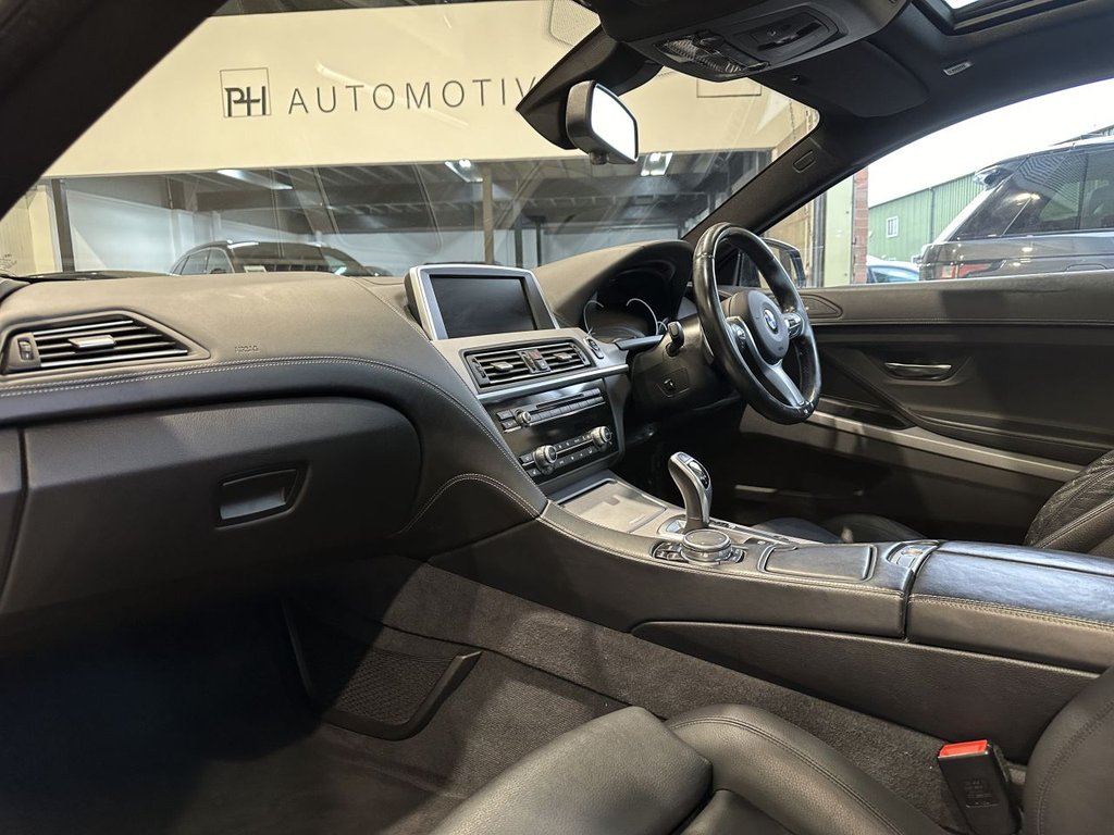 USED 2015 15 BMW 6 SERIES 3.0 640d M Sport Coupe 2dr Diesel Auto Euro 5 (s/s) (313 ps) 1 OWNER|PAN ROOF|SOFT CLOSE|HUD