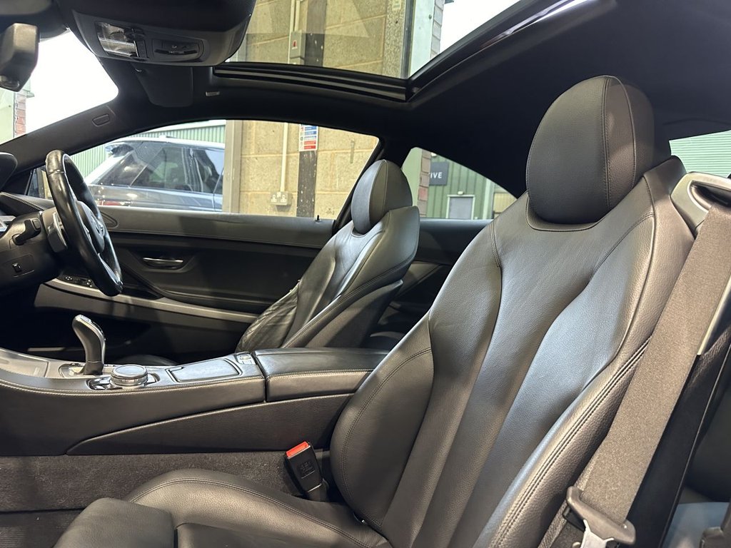 USED 2015 15 BMW 6 SERIES 3.0 640d M Sport Coupe 2dr Diesel Auto Euro 5 (s/s) (313 ps) 1 OWNER|PAN ROOF|SOFT CLOSE|HUD