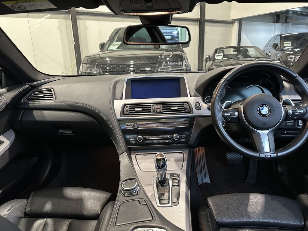 USED 2015 15 BMW 6 SERIES 3.0 640d M Sport Coupe 2dr Diesel Auto Euro 5 (s/s) (313 ps) 1 OWNER|PAN ROOF|SOFT CLOSE|HUD