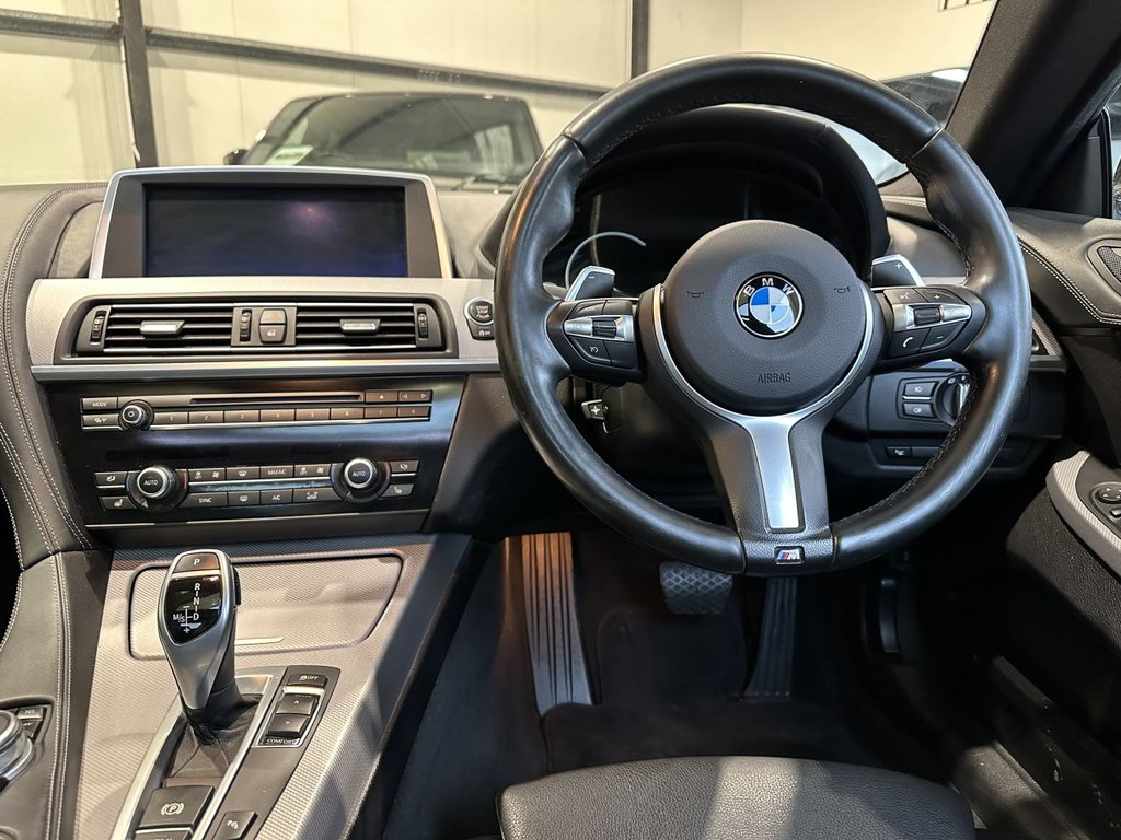 USED 2015 15 BMW 6 SERIES 3.0 640d M Sport Coupe 2dr Diesel Auto Euro 5 (s/s) (313 ps) 1 OWNER|PAN ROOF|SOFT CLOSE|HUD