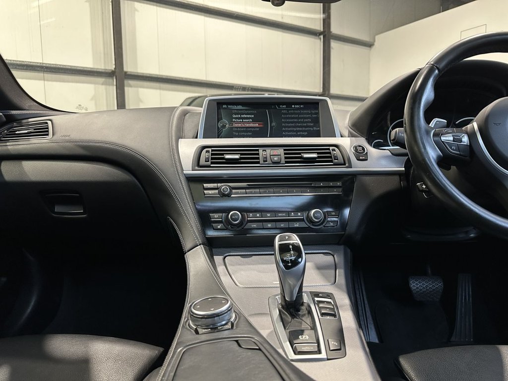 USED 2015 15 BMW 6 SERIES 3.0 640d M Sport Coupe 2dr Diesel Auto Euro 5 (s/s) (313 ps) 1 OWNER|PAN ROOF|SOFT CLOSE|HUD
