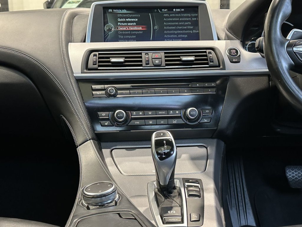 USED 2015 15 BMW 6 SERIES 3.0 640d M Sport Coupe 2dr Diesel Auto Euro 5 (s/s) (313 ps) 1 OWNER|PAN ROOF|SOFT CLOSE|HUD