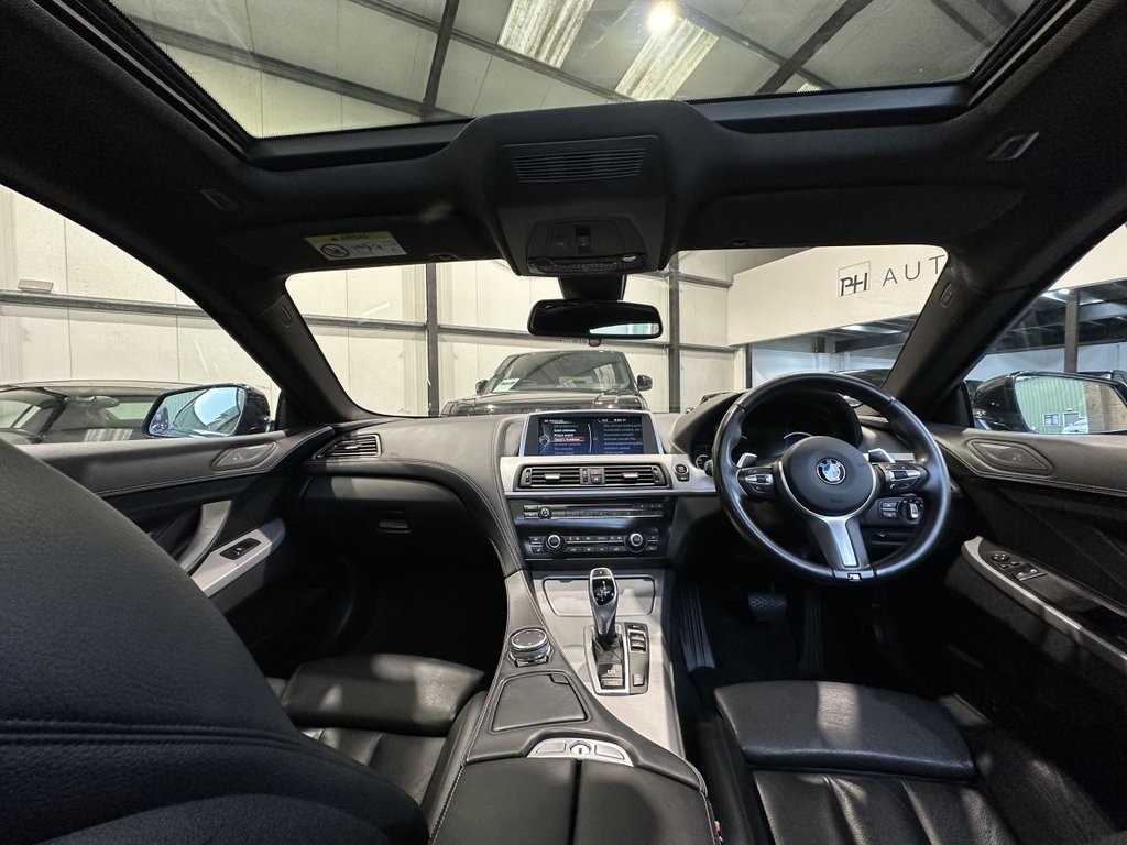 USED 2015 15 BMW 6 SERIES 3.0 640d M Sport Coupe 2dr Diesel Auto Euro 5 (s/s) (313 ps) 1 OWNER|PAN ROOF|SOFT CLOSE|HUD