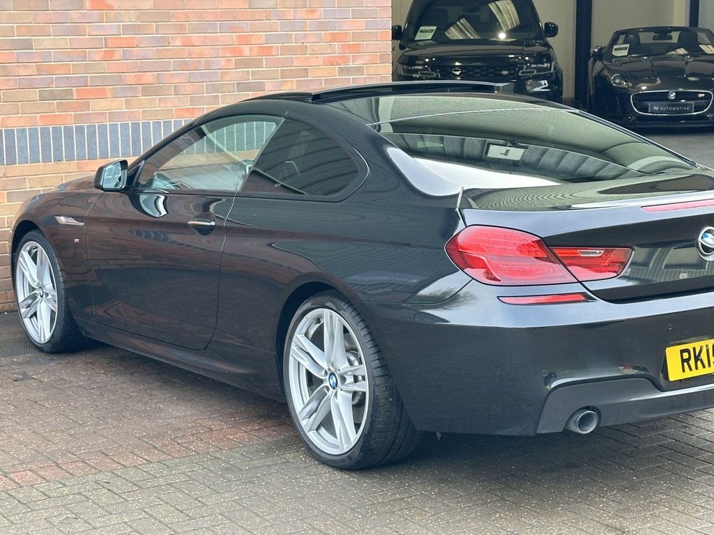 USED 2015 15 BMW 6 SERIES 3.0 640d M Sport Coupe 2dr Diesel Auto Euro 5 (s/s) (313 ps) 1 OWNER|PAN ROOF|SOFT CLOSE|HUD