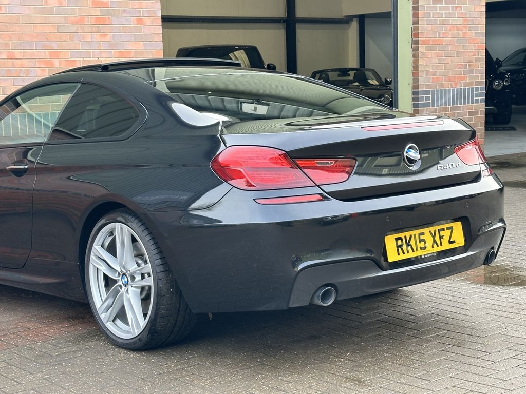 USED 2015 15 BMW 6 SERIES 3.0 640d M Sport Coupe 2dr Diesel Auto Euro 5 (s/s) (313 ps) 1 OWNER|PAN ROOF|SOFT CLOSE|HUD