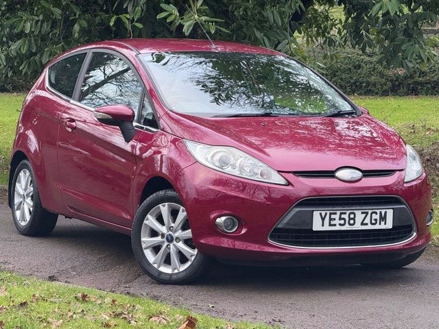 2008 58 Ford Fiesta 1.4 TDCi Zetec Hatchback 3dr Diesel Manual (110 g/km, 67 bhp)