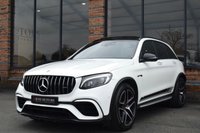 USED 2018 10 MERCEDES-BENZ GLC 4.0 GLC63 V8 BiTurbo AMG S (Premium) SUV 5dr Petrol SpdS MCT 4MATIC+ Euro 6 (s/s) (510 ps) PAN ROOF / AMG EXHAUST / 360