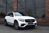 USED 2018 10 MERCEDES-BENZ GLC 4.0 GLC63 V8 BiTurbo AMG S (Premium) SUV 5dr Petrol SpdS MCT 4MATIC+ Euro 6 (s/s) (510 ps) PAN ROOF / AMG EXHAUST / 360