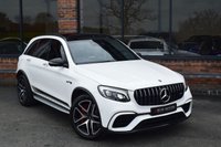 USED 2018 10 MERCEDES-BENZ GLC 4.0 GLC63 V8 BiTurbo AMG S (Premium) SUV 5dr Petrol SpdS MCT 4MATIC+ Euro 6 (s/s) (510 ps) PAN ROOF / AMG EXHAUST / 360
