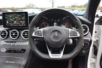 USED 2018 10 MERCEDES-BENZ GLC 4.0 GLC63 V8 BiTurbo AMG S (Premium) SUV 5dr Petrol SpdS MCT 4MATIC+ Euro 6 (s/s) (510 ps) PAN ROOF / AMG EXHAUST / 360