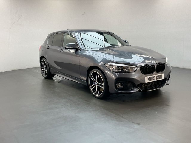USED 2019 19 BMW 1 Series 2.0 120d M Sport Shadow Edition Hatchback 5dr Diesel Auto Xdrive Euro 6 (s/S) (190 Ps) Dakota Leather + Cruise Control