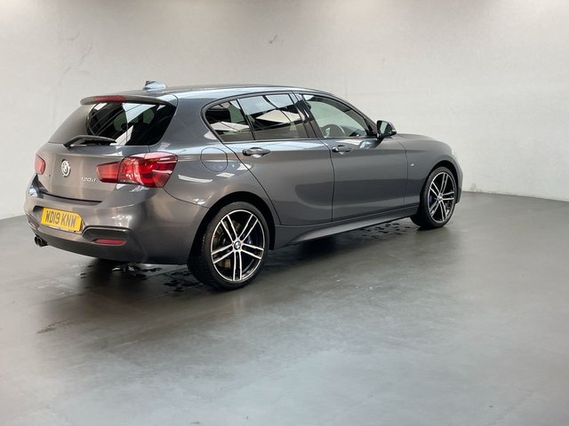 USED 2019 19 BMW 1 Series 2.0 120d M Sport Shadow Edition Hatchback 5dr Diesel Auto Xdrive Euro 6 (s/S) (190 Ps) Dakota Leather + Cruise Control