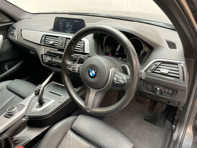 USED 2019 19 BMW 1 Series 2.0 120d M Sport Shadow Edition Hatchback 5dr Diesel Auto Xdrive Euro 6 (s/S) (190 Ps) Dakota Leather + Cruise Control