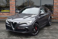 USED 2019 69 ALFA ROMEO STELVIO 2.9 V6 Bi-Turbo Quadrifoglio SUV 5dr Petrol Auto Q4 AWD Euro 6 (s/s) (510 ps) PAN ROOF / H&K / MEMORY SEATS