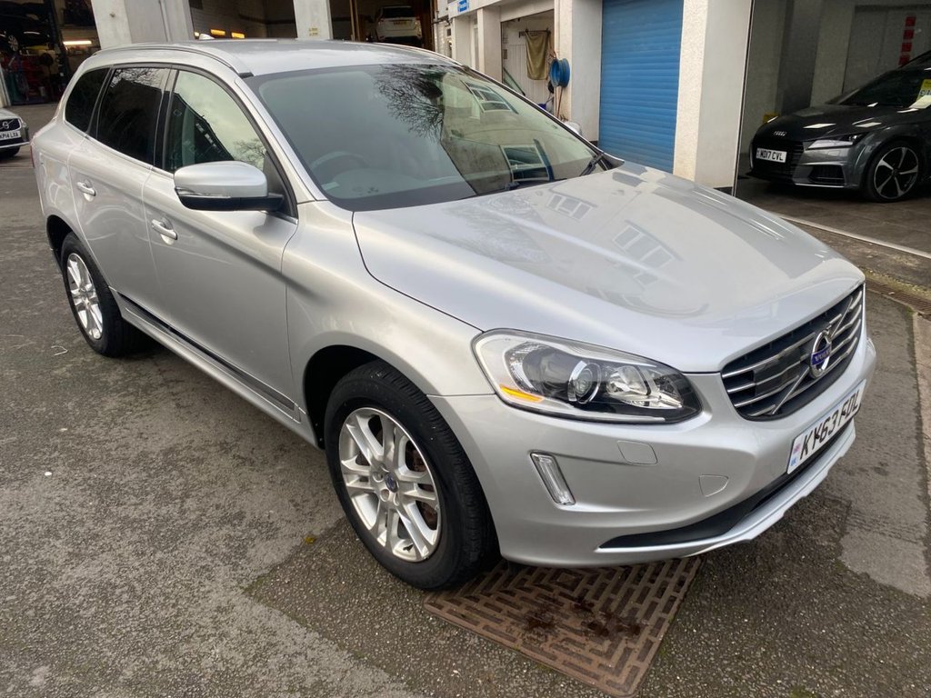 USED 2014 63 VOLVO XC60 2.4 D5 SE Lux Nav SUV 5dr Diesel Geartronic AWD Euro 5 (215 ps) FULL SERVICE HISTORY,