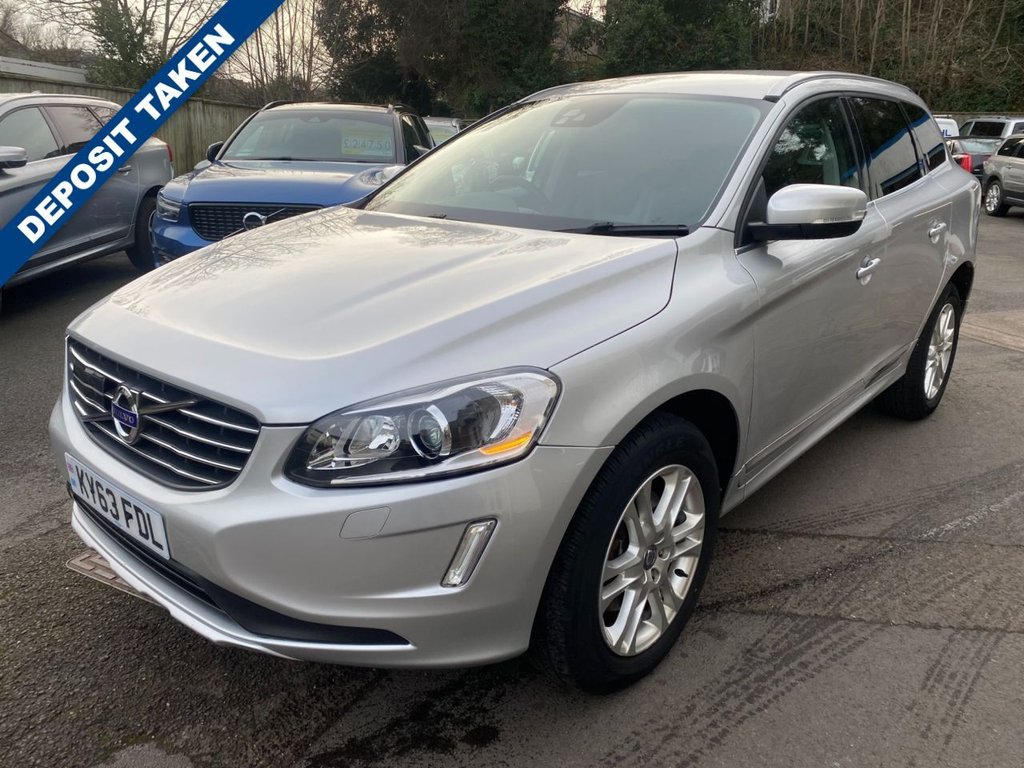 USED 2014 63 VOLVO XC60 2.4 D5 SE Lux Nav SUV 5dr Diesel Geartronic AWD Euro 5 (215 ps) FULL SERVICE HISTORY,