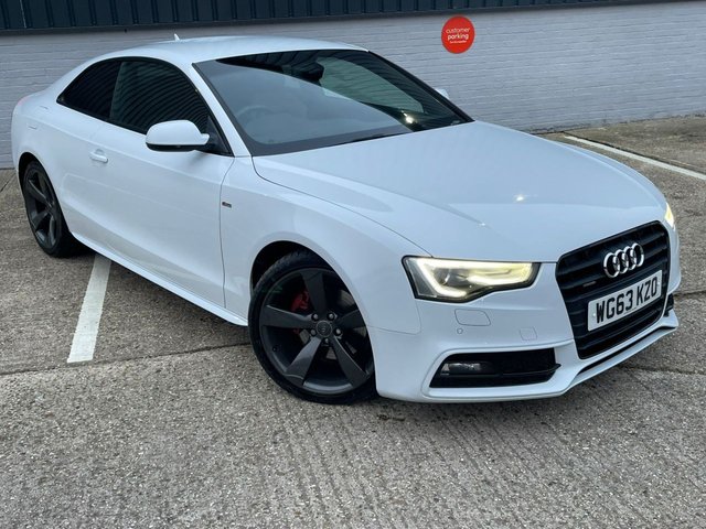 2014 63 Audi A5 2.0 TDI Black Edition Coupe 2dr Diesel S Tronic quattro Euro 5 (s/s) (177 ps)