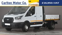 USED 2021 21 FORD TRANSIT 350 LEADER L3 D/CAB TIPPER & TOOLSTORE TWIN WHEELS 170BHP EURO 6 170 BHP & BIGGER TOWING CAPACITY!!