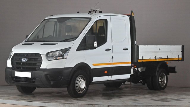 2021 21 Ford Transit 350 LEADER L3 D/CAB TIPPER & TOOLSTORE TWIN WHEELS 170BHP