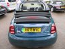 USED 2021 71 FIAT 500e C 42kWh La Prima Convertible 2dr Electric Automatic (118 ps) SAVE THOUSANDS with this convertible all electric automatic Fiat 500e C La Prima 117 BHP 42 kWh finished in Ocean Green with only 4,703 miles from new!