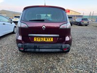 USED 2012 62 RENAULT SCENIC 1.5 dCi Dynamique TomTom MPV 5dr Diesel EDC Euro 5 (110 ps) 