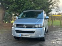 USED 2014 14 VOLKSWAGEN TRANSPORTER 2.0 TDI T30 4 BERTH LUXURY CAMPERVAN T5-1 REAR LOUNGE