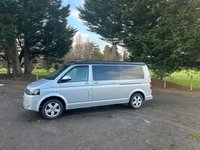 USED 2014 14 VOLKSWAGEN TRANSPORTER 2.0 TDI T30 4 BERTH LUXURY CAMPERVAN T5-1 REAR LOUNGE